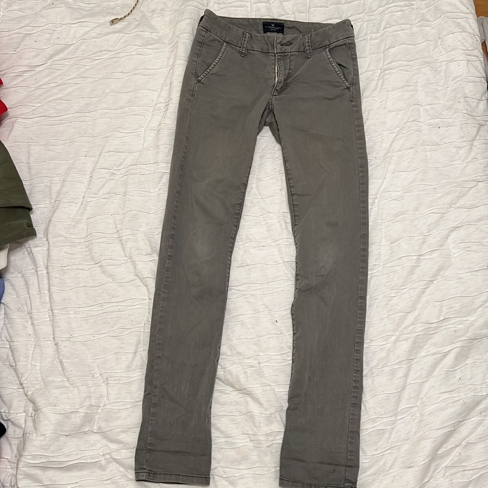 Womens low rise skinny jeans American eagle xs (00)